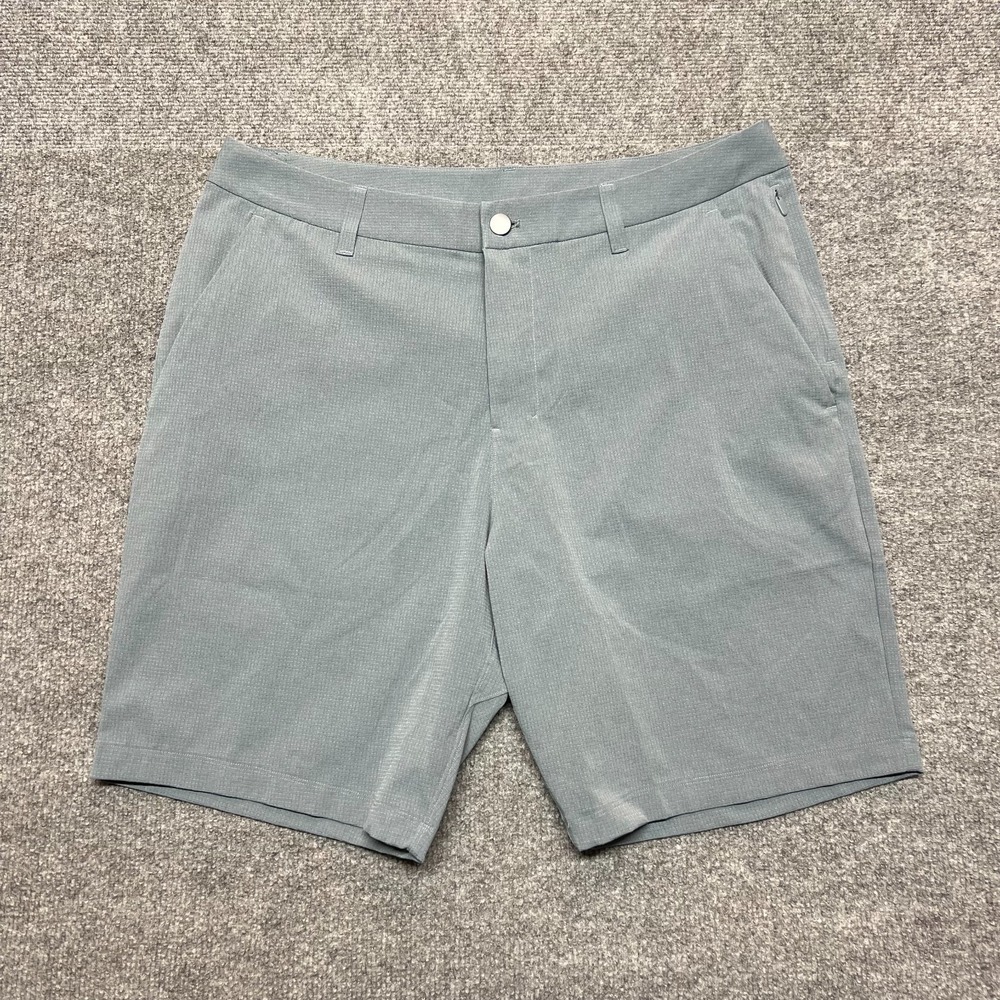 Lululemon ABC Classic Fit WovenAir Shorts Mens 33 Blue 9" Golf LM7BGVS